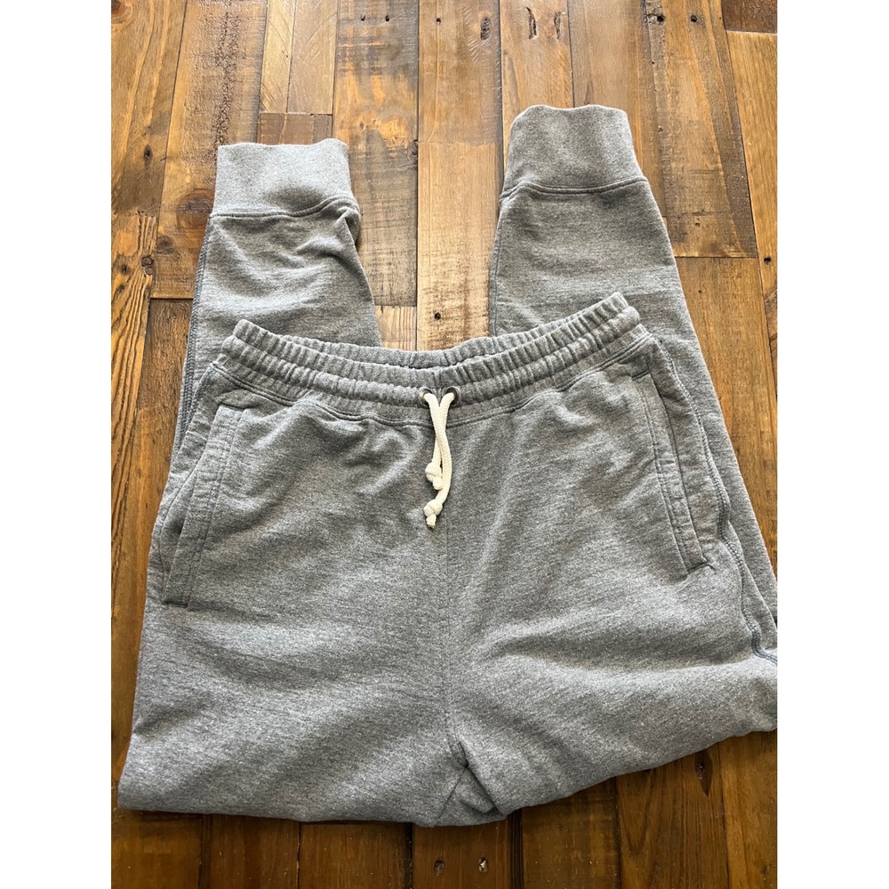 THE NORTH FACE Heritage Patch Joggers Mens S Gray Heather Sweatpants Athleisure